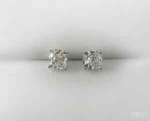 Fancy Square Cut Diamond Earrings Biris Jewelry Store in Canton Buy Jewelry Sell Jewelry